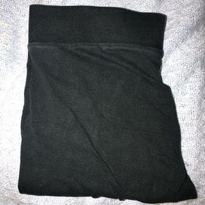 Black full length leggings